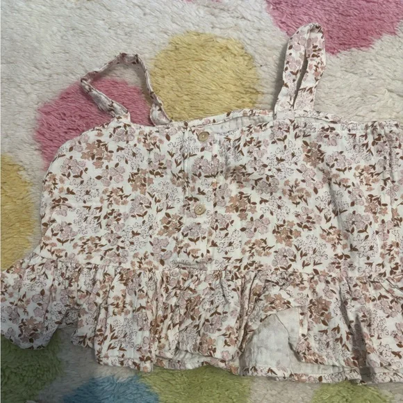 Rylee + Cru Kayli Set in Wildflower size 8/9 - Picture 4 of 5